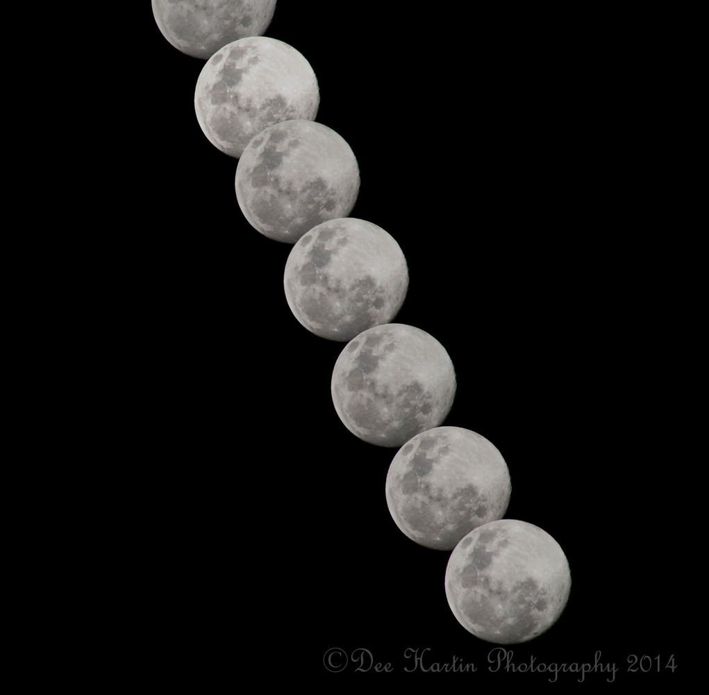 Supermoon July 2014 Over Australia