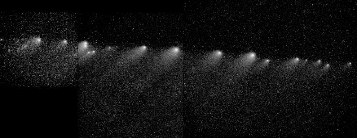Hubble Space Telescope Image of Comet Shoemaker-Levy 9
