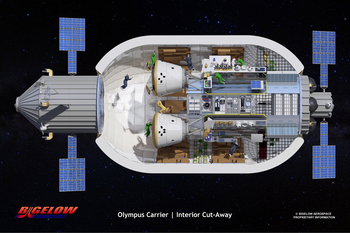 Bigelow Aerospace's Moon Bases