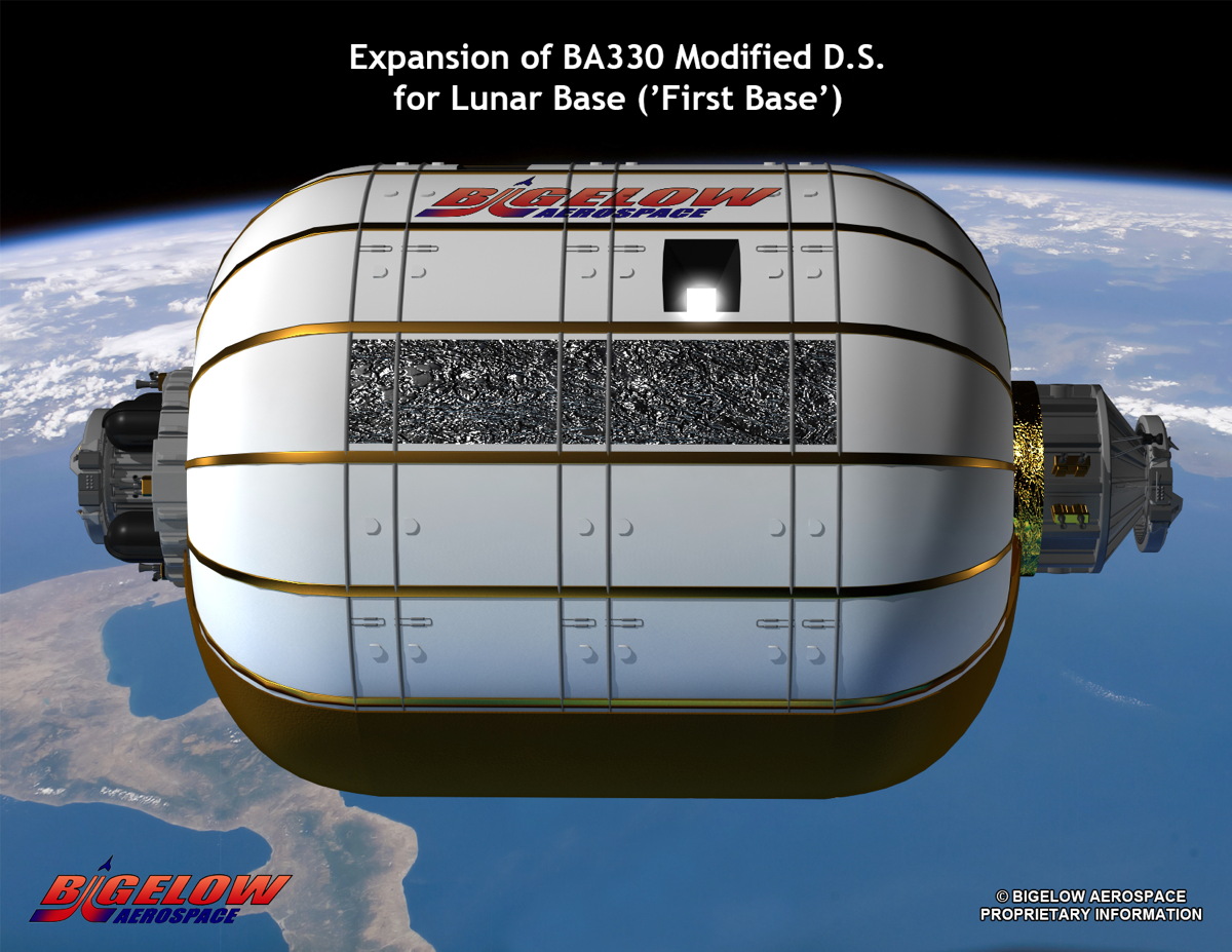 Bigelow Aerospace's Moon Bases