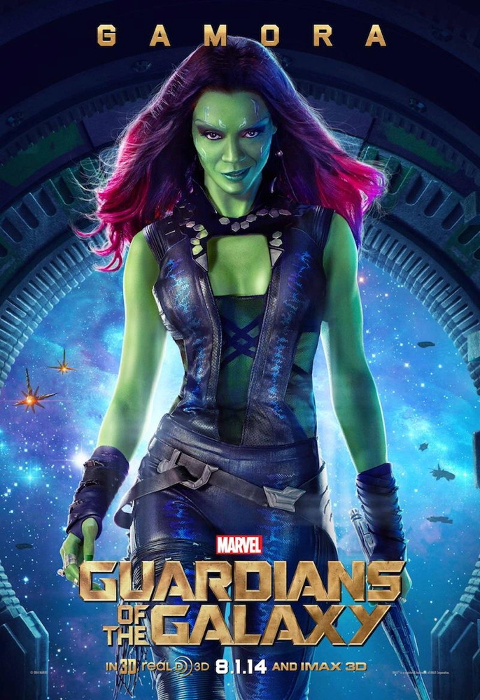 Gamora in 'Guardians of the Galaxy'