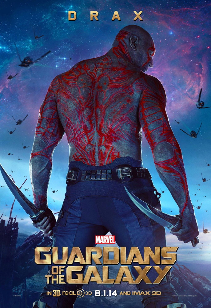 Drax in 'Guardians of the Galaxy'