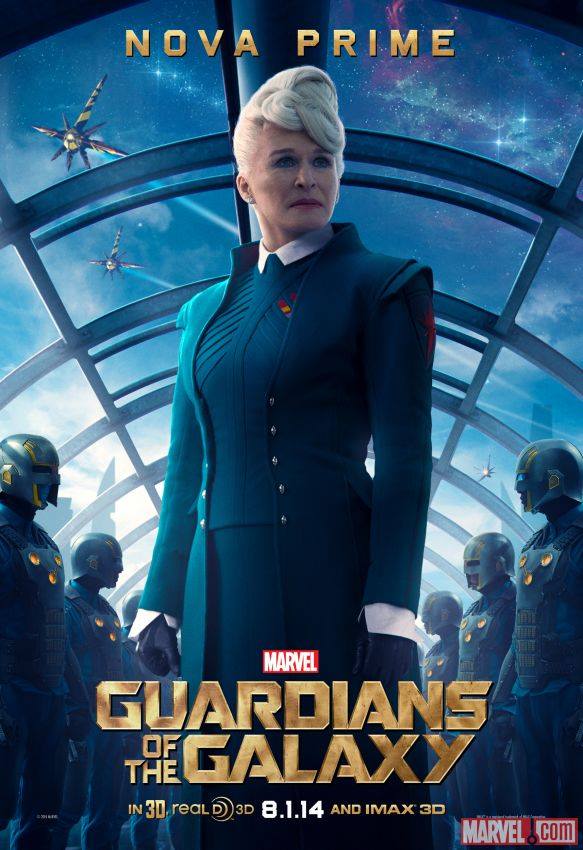 Nova Prime in 'Guardians of the Galaxy'