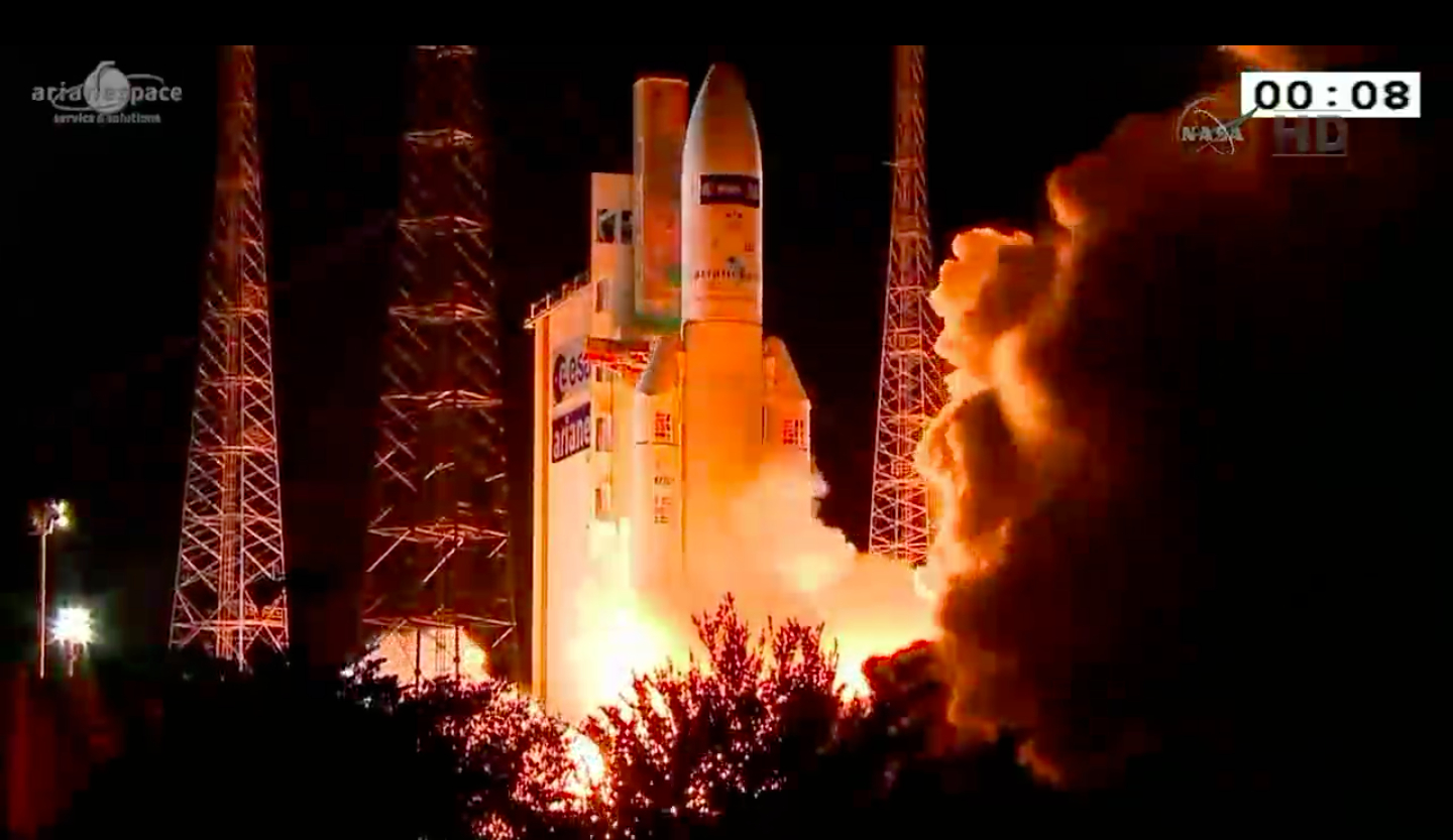 Huge European Cargo Ship Launches Its Last Delivery Flight to Space Station
