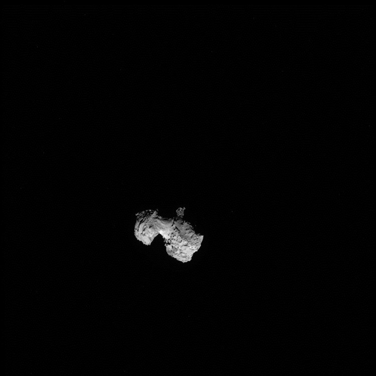 Rosetta's Comet Up Close