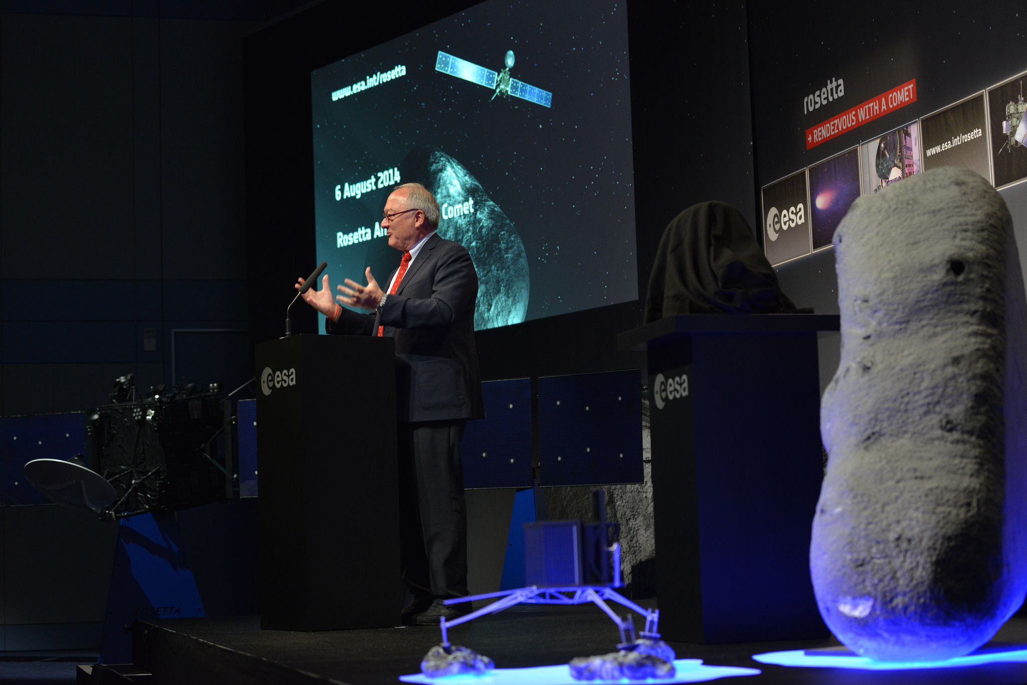 European Space Agency Rosetta Arrival Event