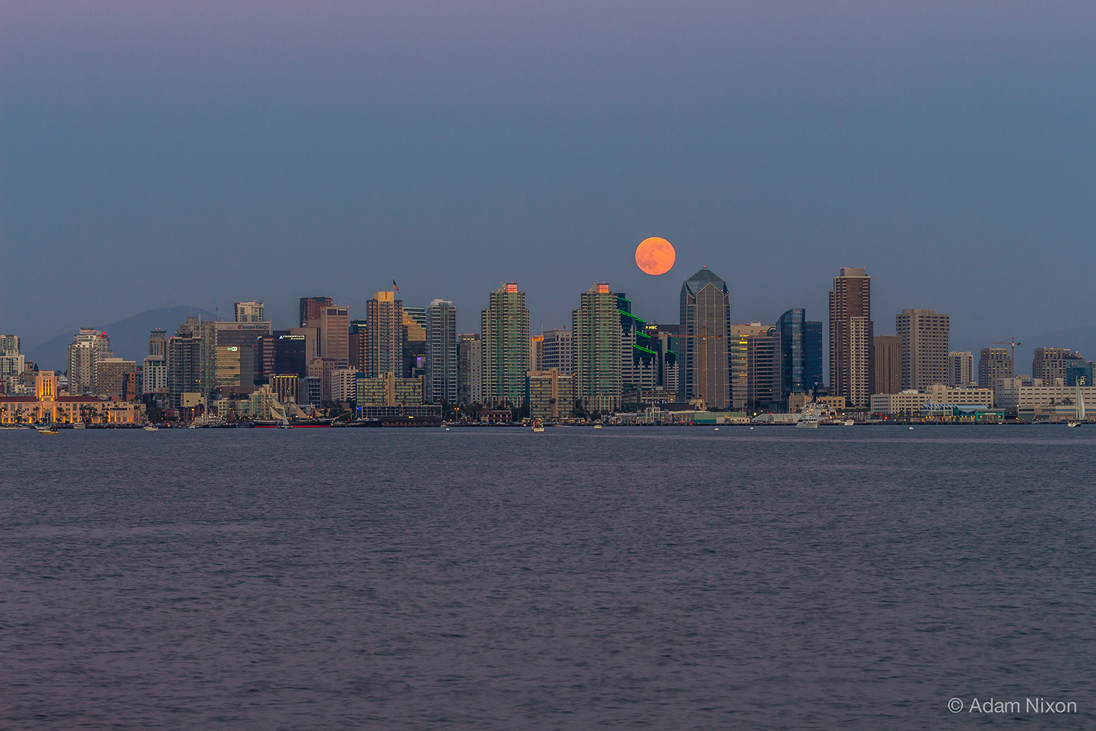 San Diego Supermoon