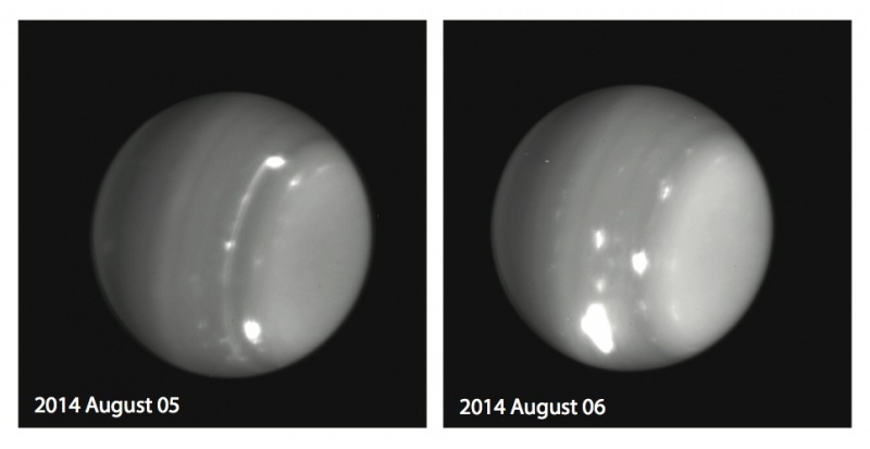 Bright Storms on Uranus