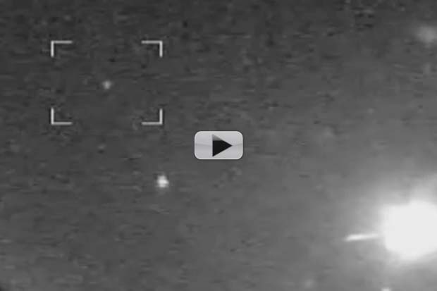 Two Perseid Meteors