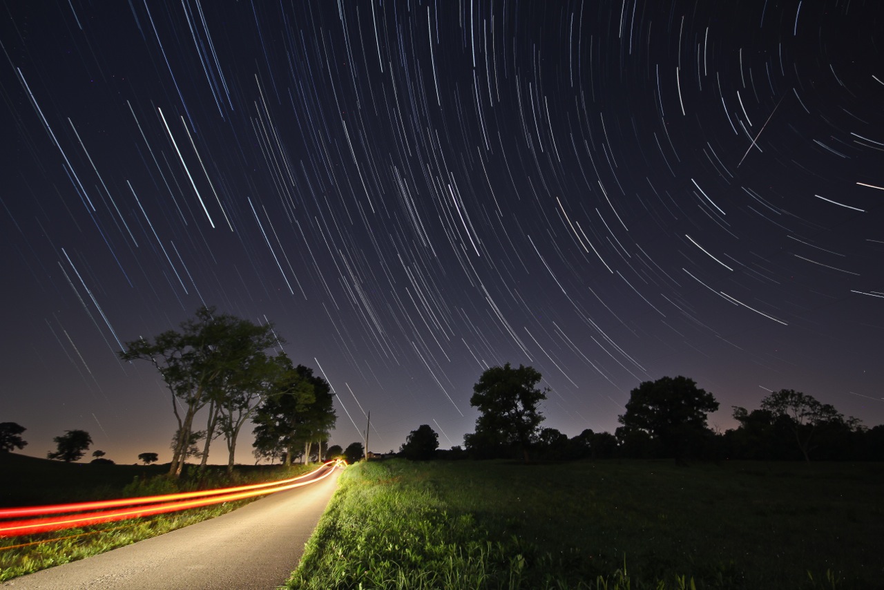 2014 Perseid Meteor Over Tennessee