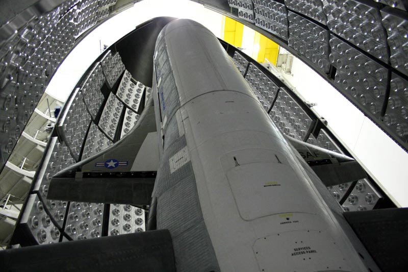 X-37B in Rocket Nose Cone