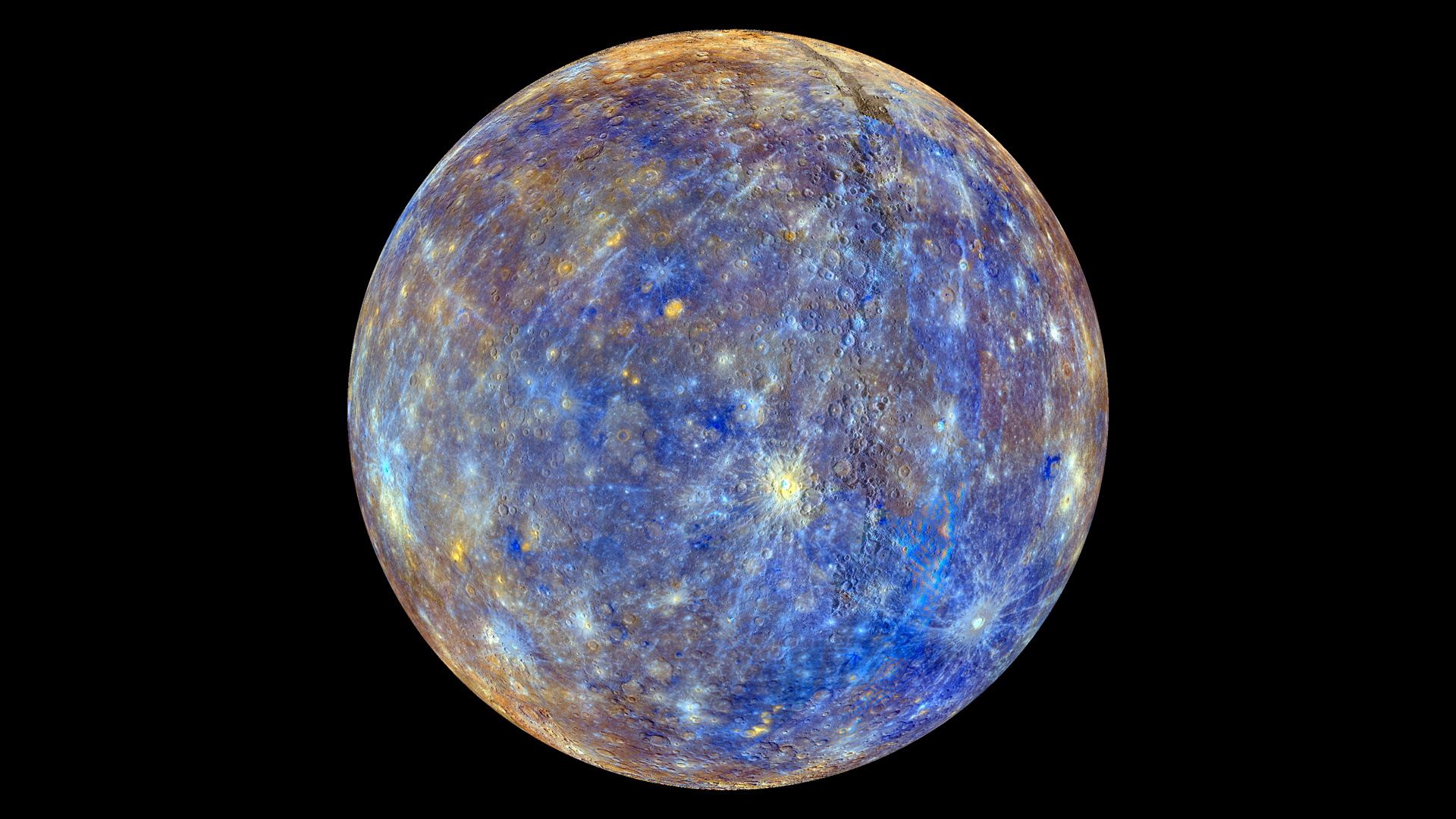 A NASA Probe Mapped Mercury's Entire Surface