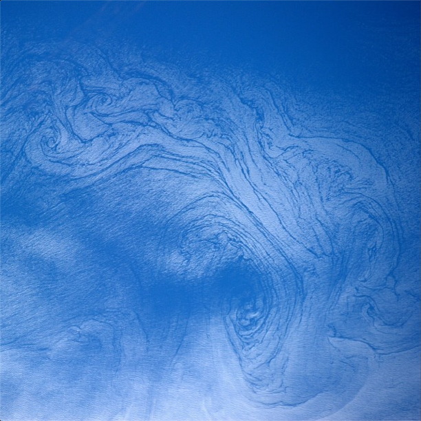 Pacific Ocean Currents in Sun Glint