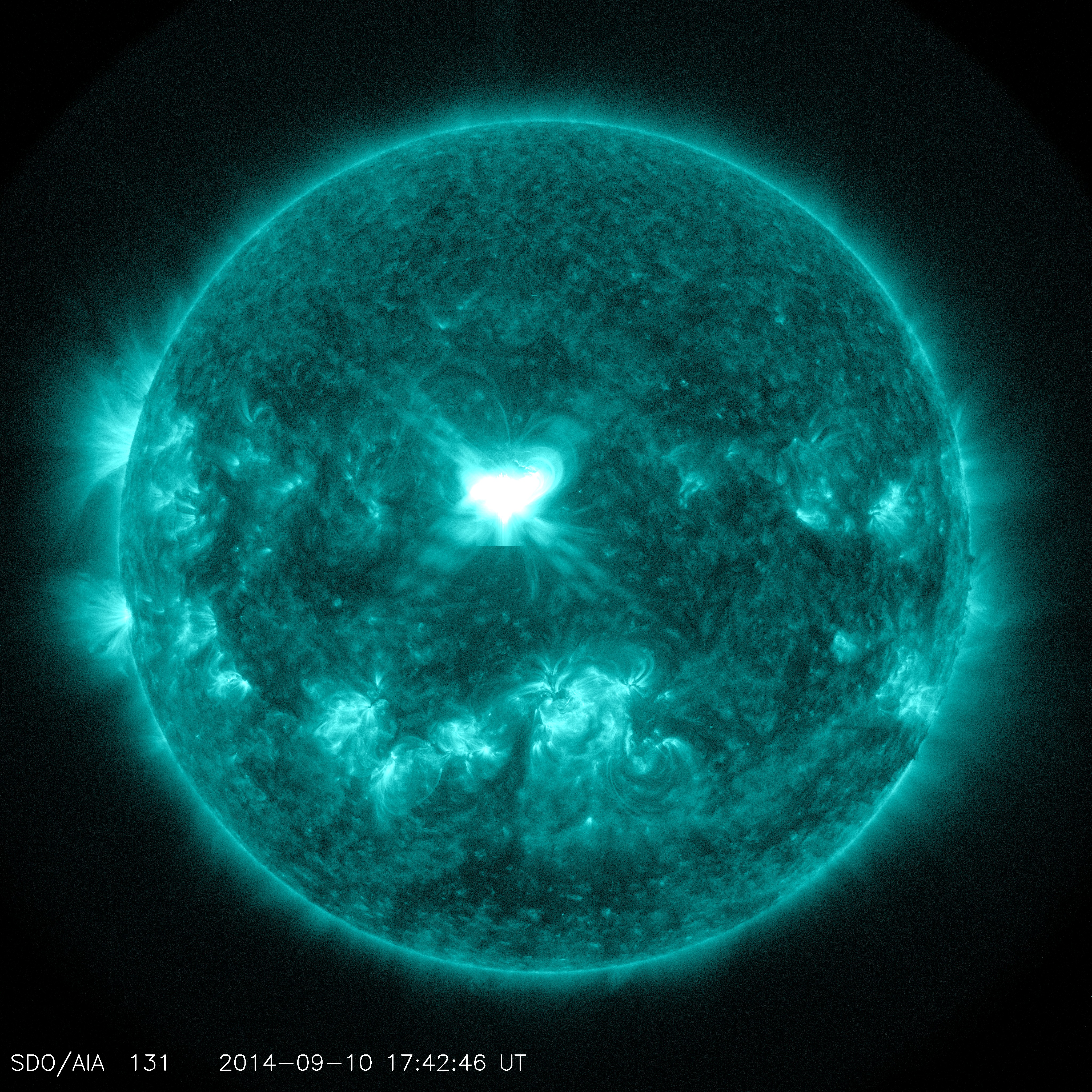 X-Class Flare of Sept. 10, 2014