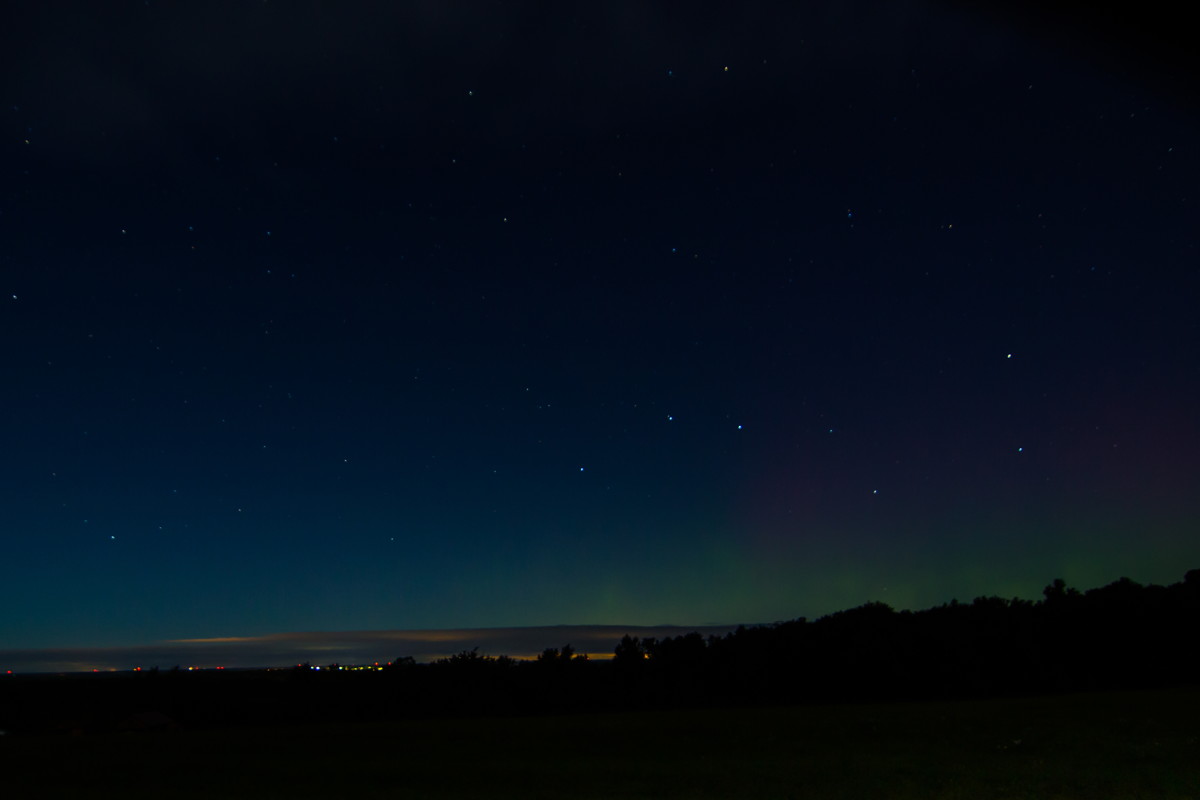 Aurora Over Canton, New York