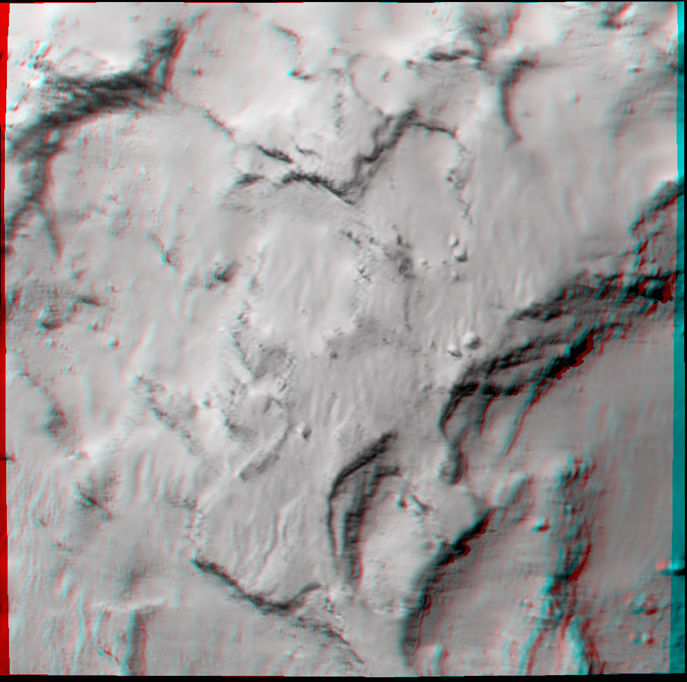 Rosetta Comet Landing Site in 3D