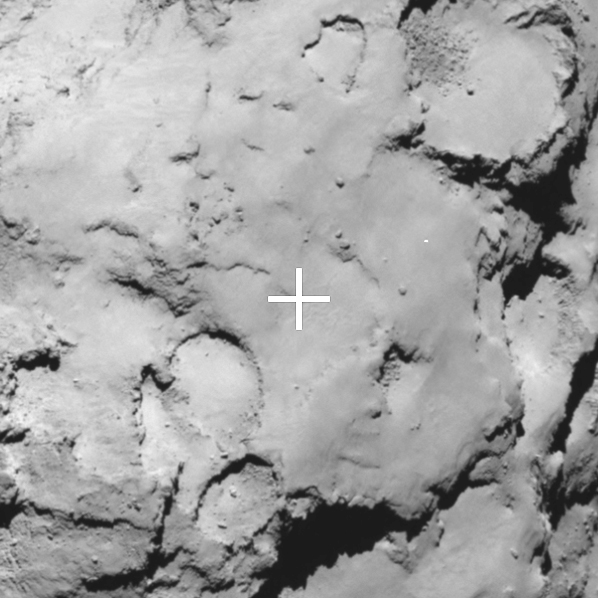 Landing Site C: Rosetta's Backup Landing Target