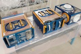 The first critters picked to live in NASA's new Rodent Research Hardware System (shown here) come from a commonly used strain of inbred, black-colored lab mice known as C57 Black 6.