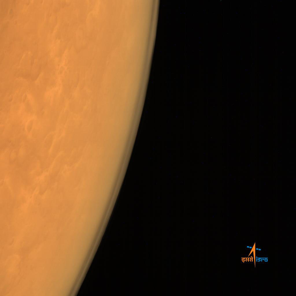 India Mars Orbiter: First Martian Atmosphere View