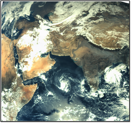 Indian Mars Orbiter's First View of Earth