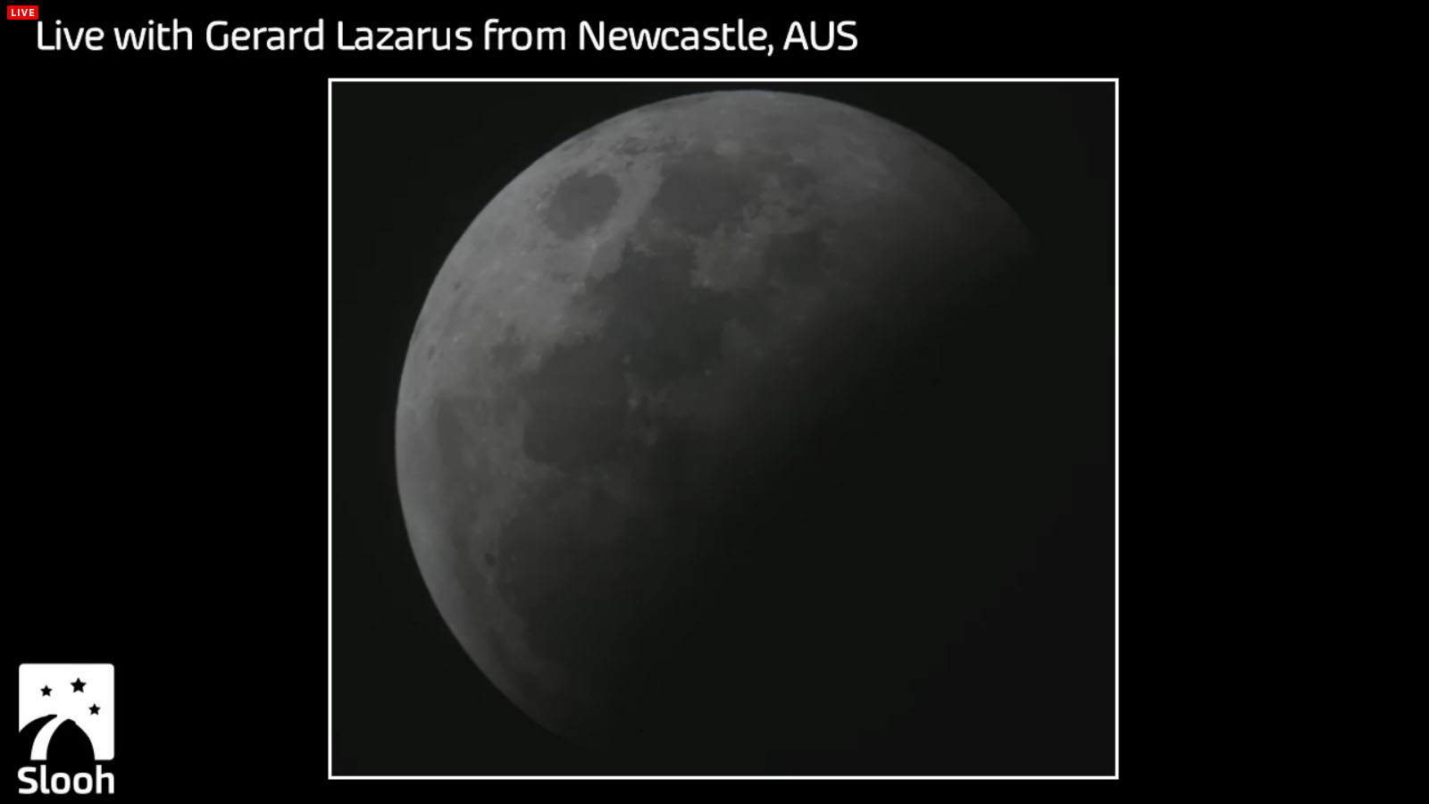 Total Lunar Eclipse of October 2014: Gerard Lazarus