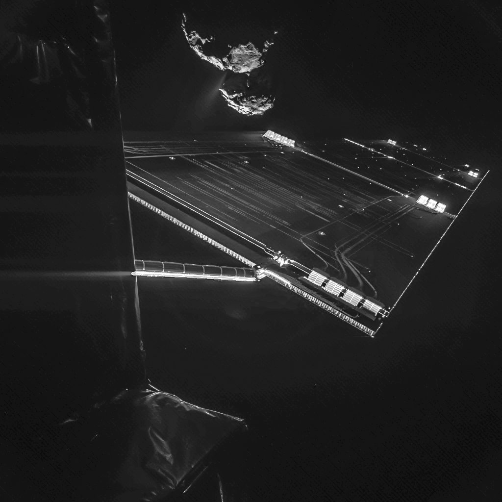 Rosetta Comet 'Selfie'