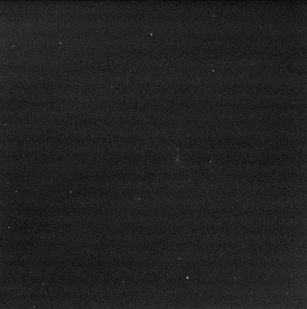 Mars Rover Opportunity's View of Comet Siding Spring (10-Second Exposure)