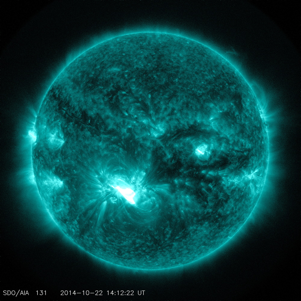 X1.6 Class Flare on Oct. 22, 2014