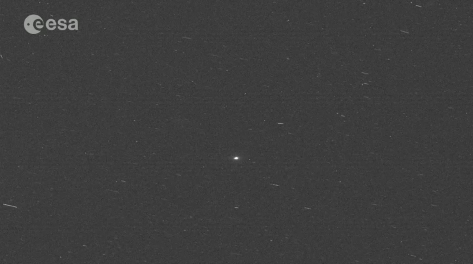 Philae Lander Seen by Rosetta Spacecraft