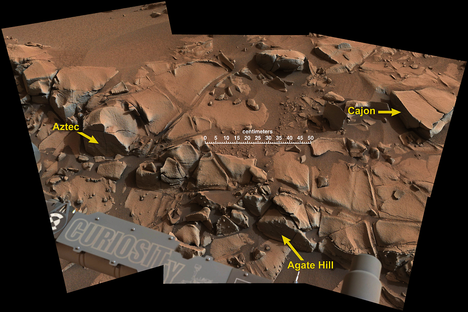 Mars Target Area 'Alexander Hills'