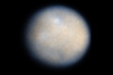 The dwarf planet Ceres, also the largest asteroid in the solar system, is seen here in an amazing view from the Hubble Space Telescope. In March 2015, NASA's Dawn spacecraft is expected to enter orbit around Ceres to study the object like never before.