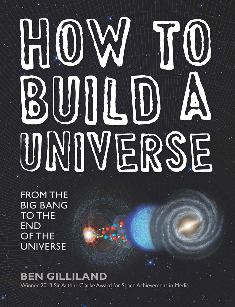 Book cover: How to build a Universe