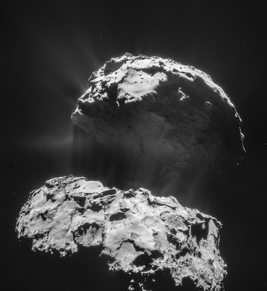 Comet Jets Up Close