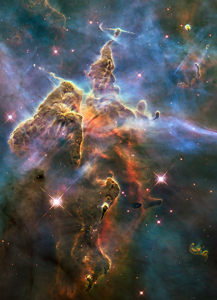 2010: Pillar and Jets in Carina