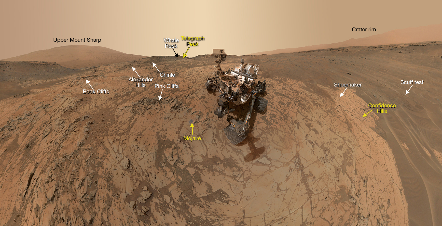 A Selfie on Mars