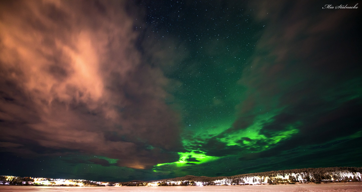 Aurora Over Kiruna, Sweden