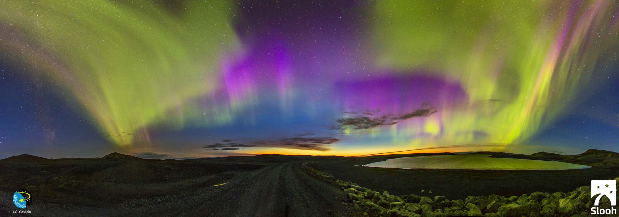 Slooh Aurora View