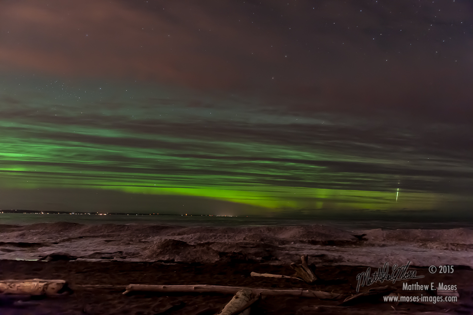 Aurora Over Lake Superior