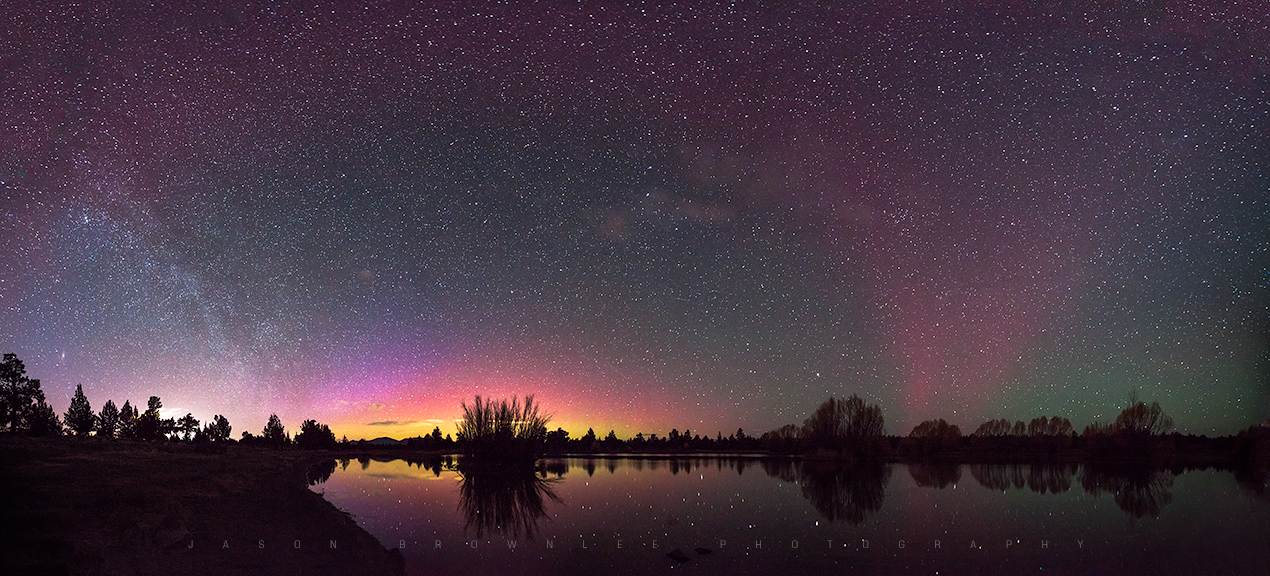 Aurora Over Bend, Oregon