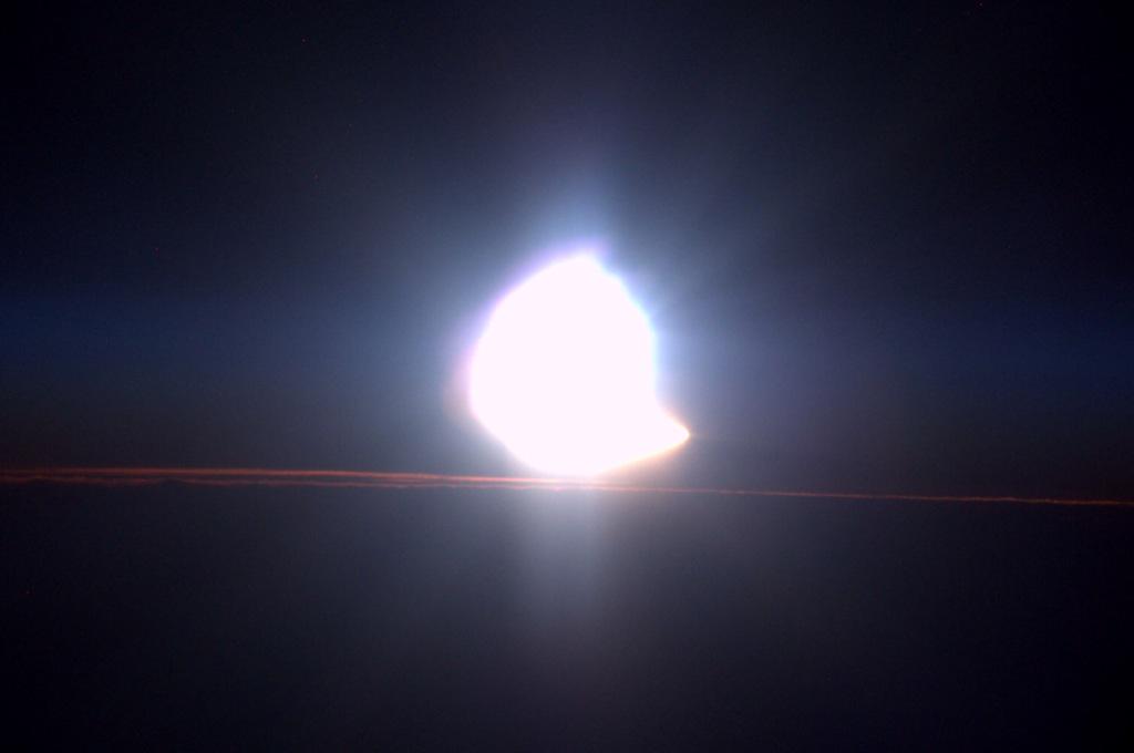 Virts' Photo of Solar Eclipse on March 20, 2015