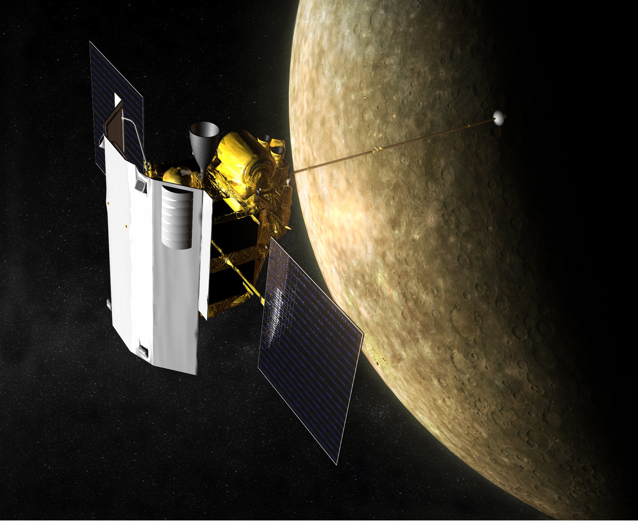 Messenger at Mercury