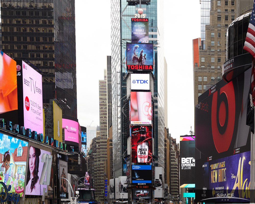 Eagle Nebula in Times Square