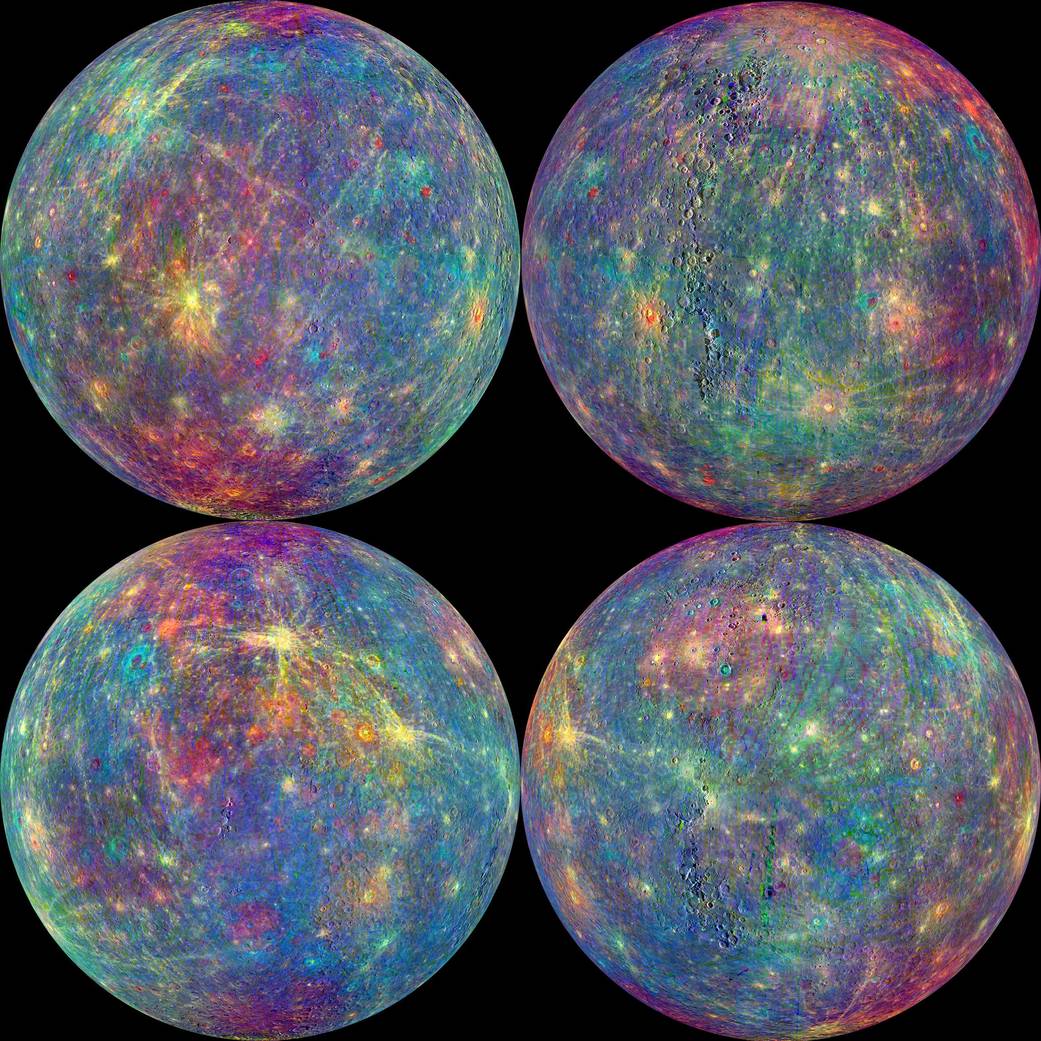 Four Views of Mercury