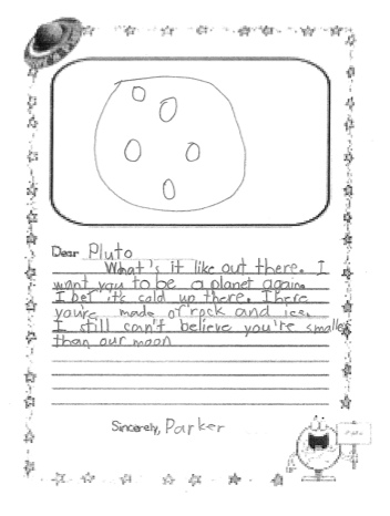 #DearPluto by Parker