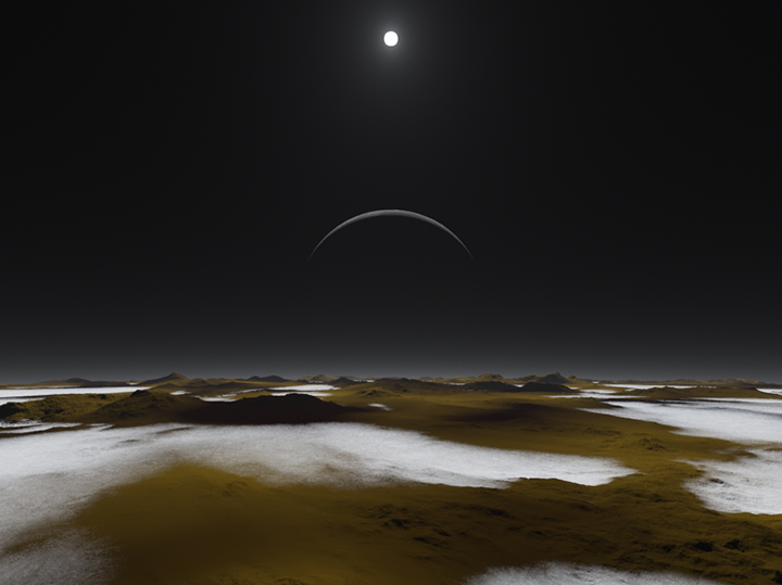 Surface of Pluto