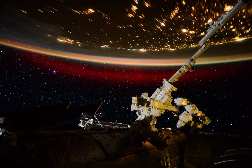 Astronaut Scott Kelly's Photo of an Aurora