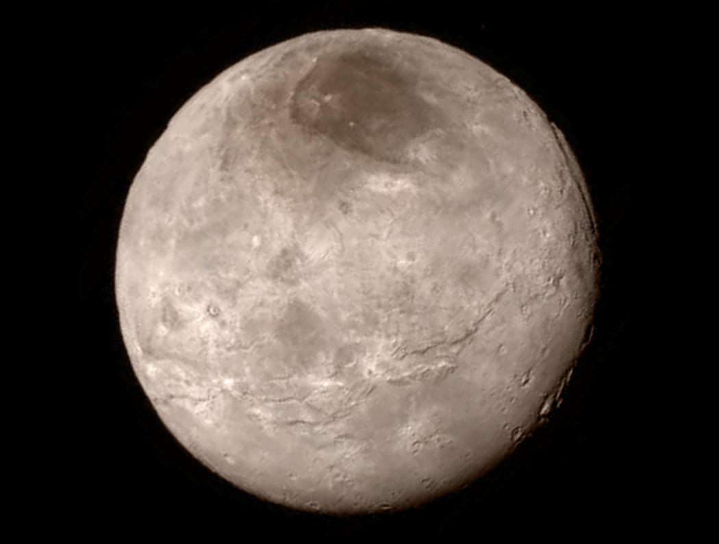 New Horizons Close View of Charon