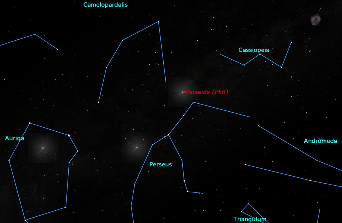 Perseid Meteor Shower Peaks, August 2015