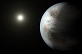 An artist's concept of Kepler-452b, a newly discovered exoplanet that may be very similar to Earth. As scientists gather more information about exoplanets, they must be wear of how to interpret their findings.