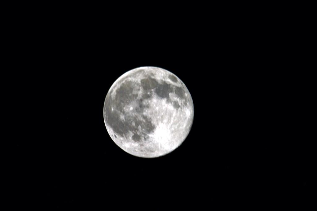 Astronaut's Blue Moon
